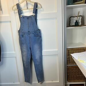 Stylish Iris Jeans Denim Skinny Overalls - Size M